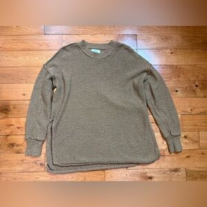 Aerie Crew Neck Soft Knit Sweater